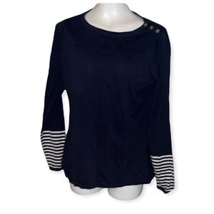 Nautica sweater size large navy blue